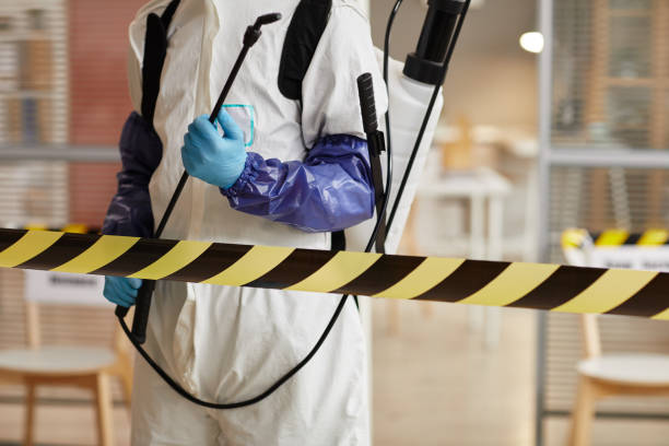 Professional Biohazard Cleanup technician working in Sunnyside, GA